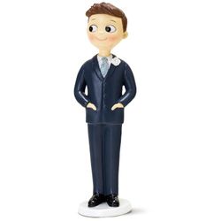 Figura pastel novio Pop&Fun manos en los bolsillos (21cm) de Mopec