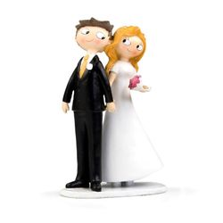 Figura pastel novios Pop & Fun de la mano (21,5cm)