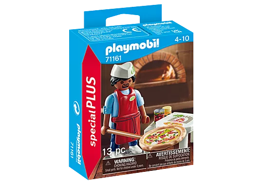 Figura Pizzero Special Plus Playmobil