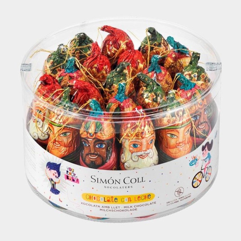 Figura Reyes Magos Chocolate Caja 20 uds