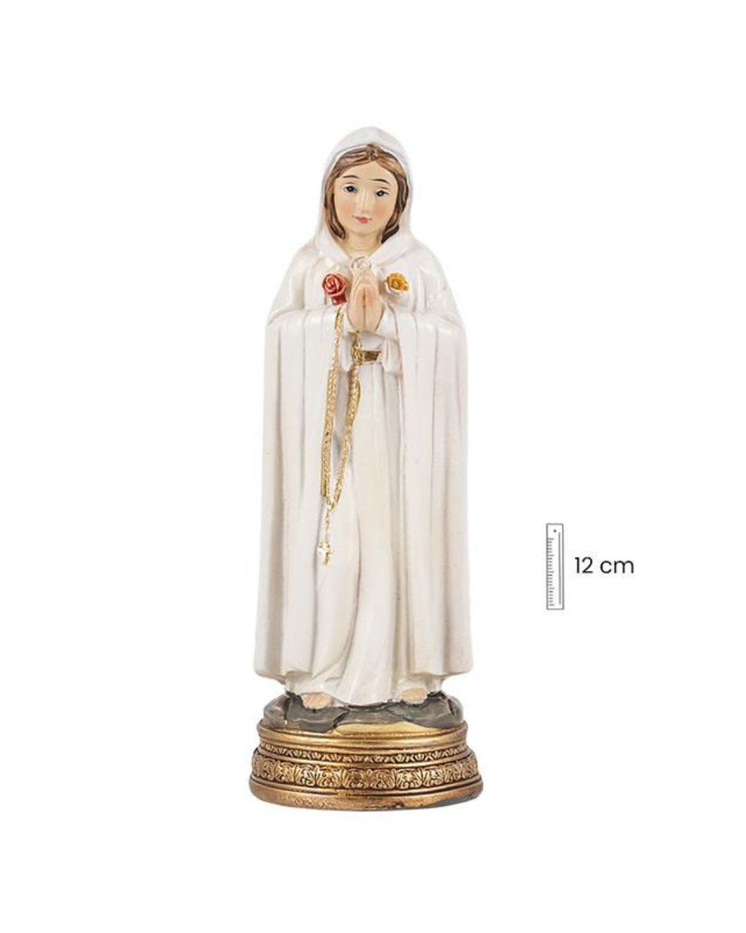 Figura Rosa Mística 12 cm