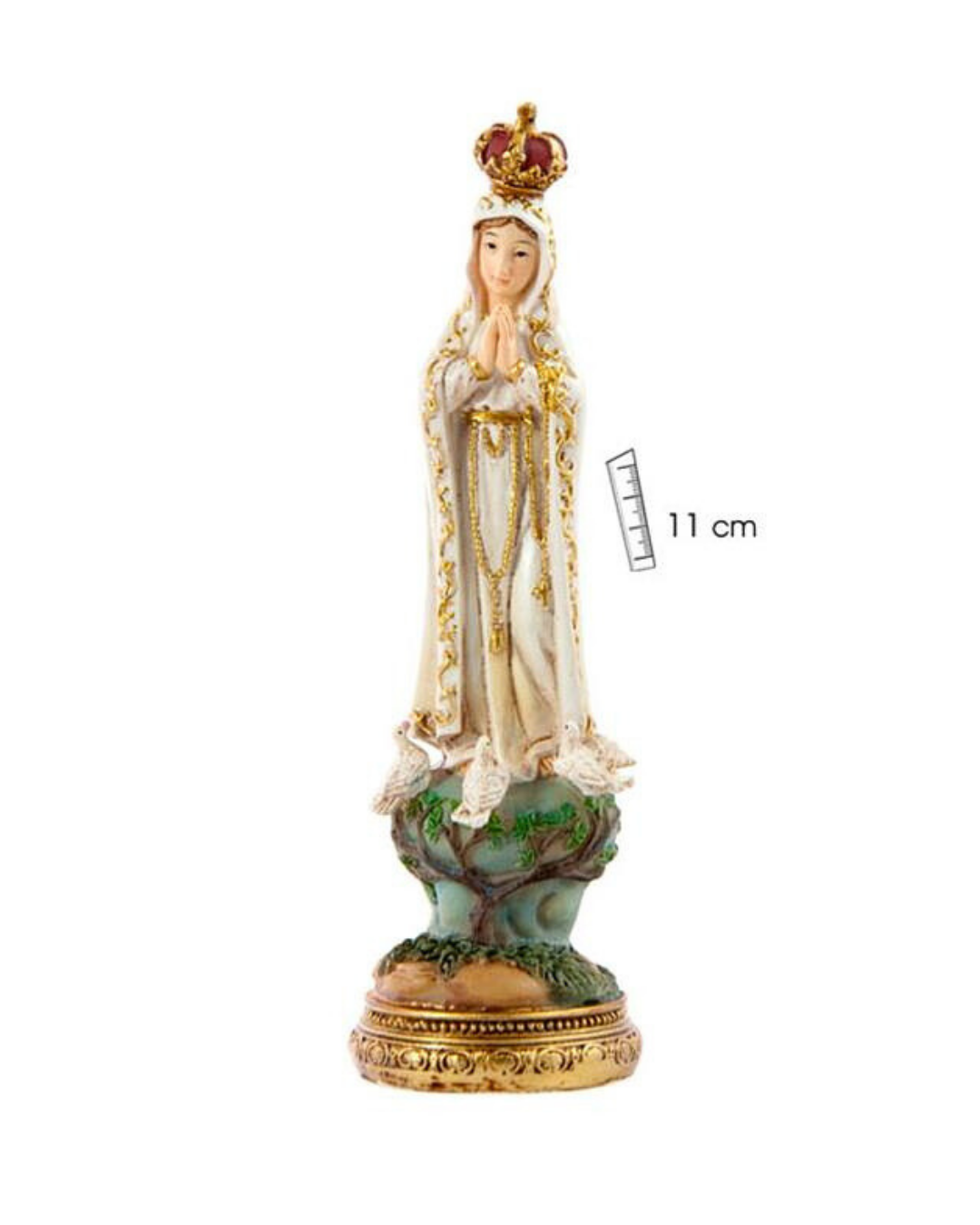 Figura Virgen de Fátima 11 cm