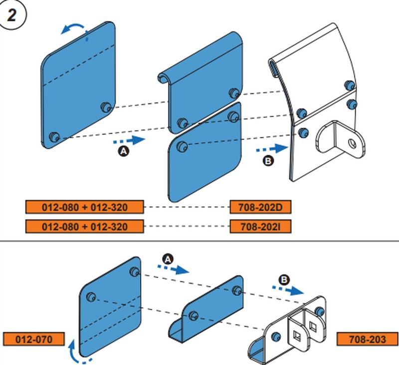 Fijación Escalera Vivaro (01>19/Trafic 01>14 - Primastar-Talento/NV300 (16>) /H1