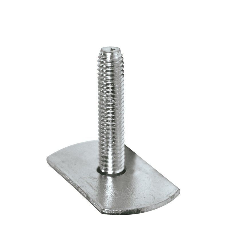 FIJACIONES 25mm UNIVERSALES POOL LINE GUIA ALUMINIO ( 4 UD)