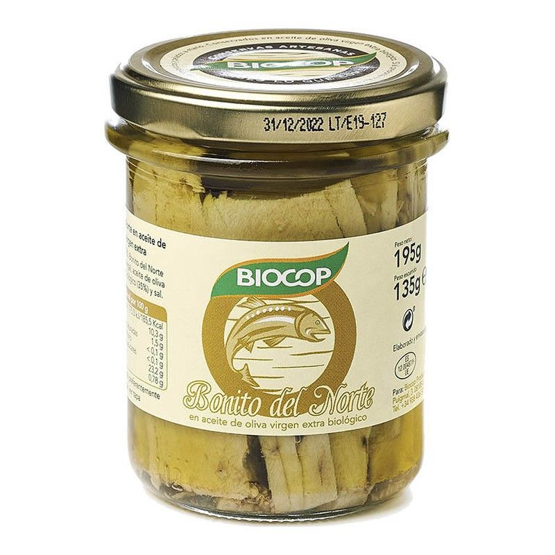 Filetes bonito norte biocop 195 g bio ecológico