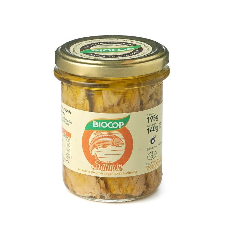 Filetes salmon biocop 195 g bio ecológico
