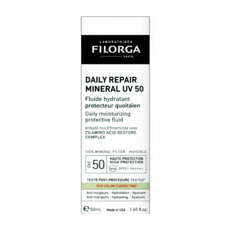Filorga Daily Repair Mineral UV50 50ml – Fluido hidratante y fotoprotector