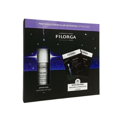 Filorga Set Optim-Eyes 15ml + 2 Mascarillas – Mirada Luminosa Antifatiga