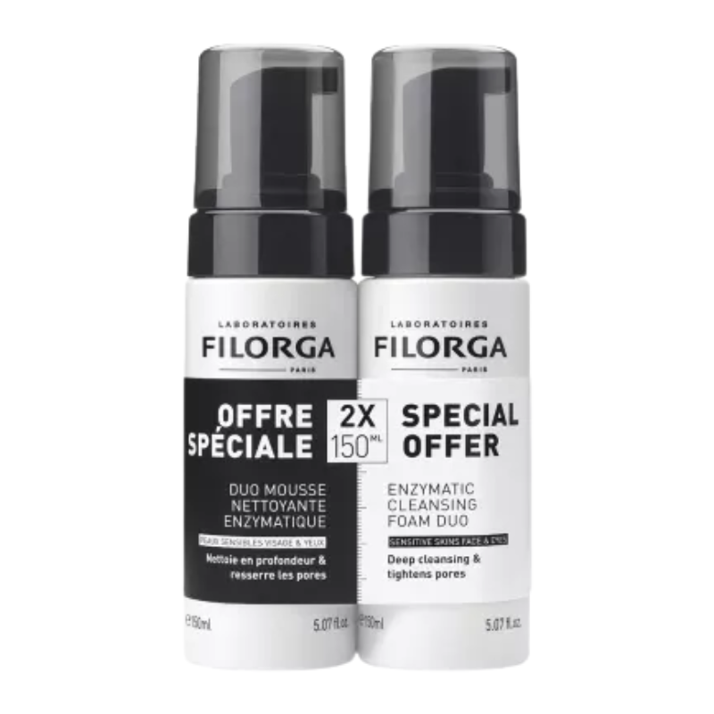 Filorga SKIN-PREP Espuma Limpiadora Enzimática Set 2×150 ml