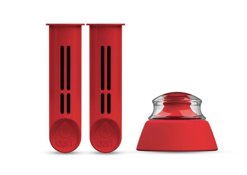 Filtro Botella Set2 +Boquilla Rojo