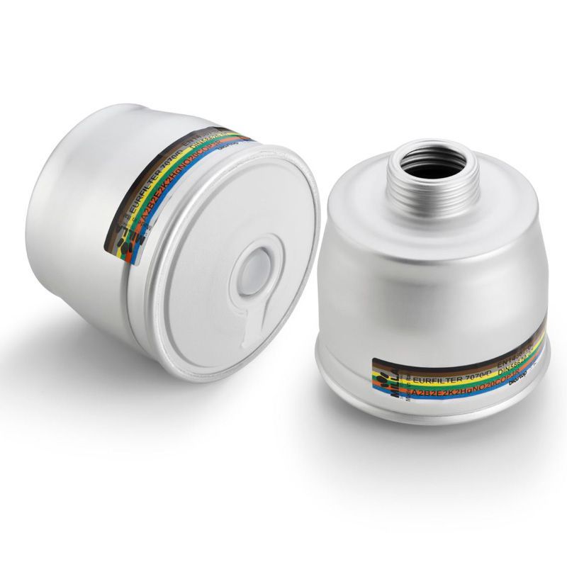 FILTRO CLASE 2, A2B2E2K2 Hg-NO-CO-P3-R para máscaras clase 2