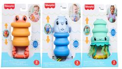 FISHER-PRICE SONAJEROS DE SILICONA SQUISHSEAS