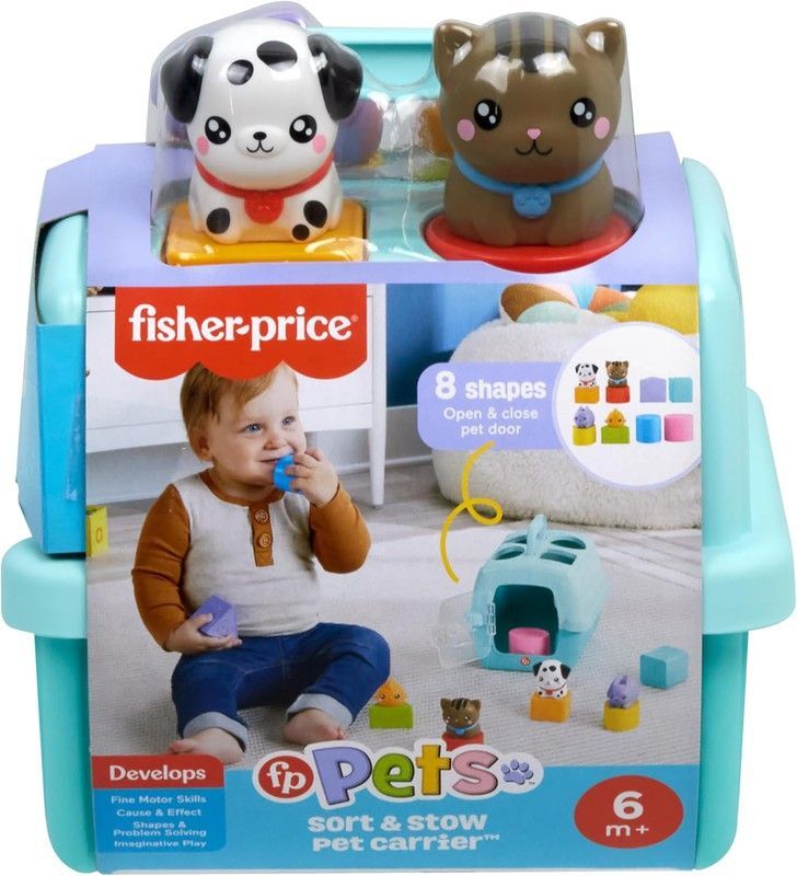Fisher-Price Transportín Clasifica y Guarda Mascotas
