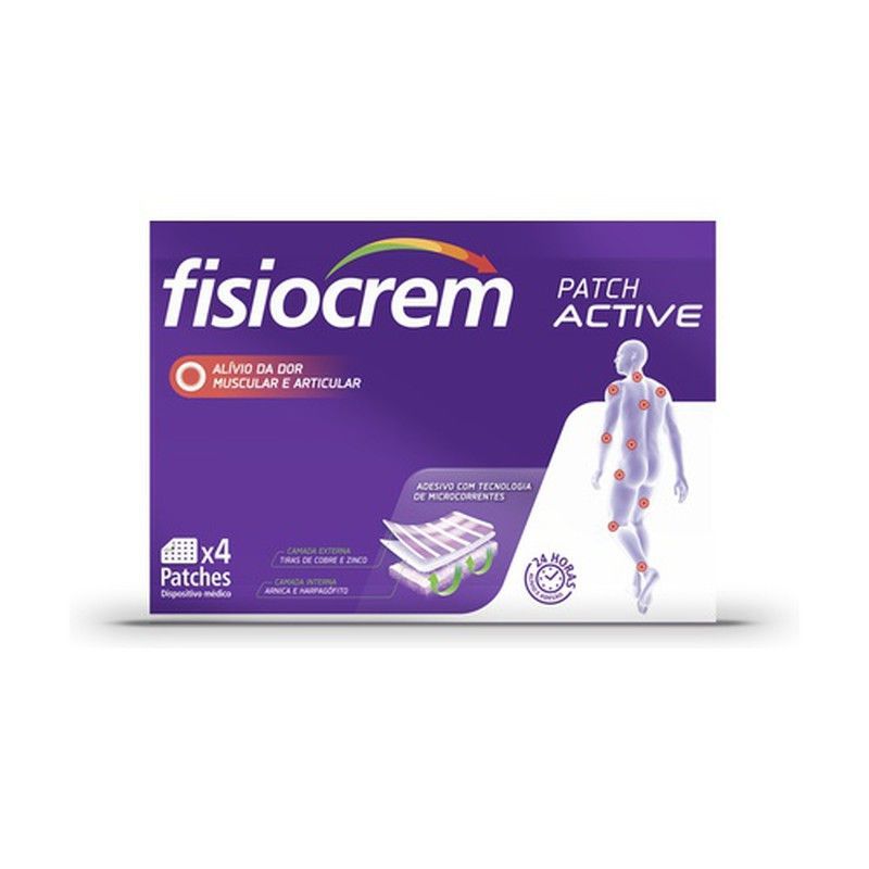 Fisiocrem Parche Active 4 Unidades
