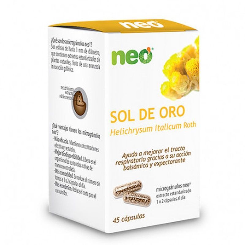 Fitogranulos Sol De Oro 45 Caps