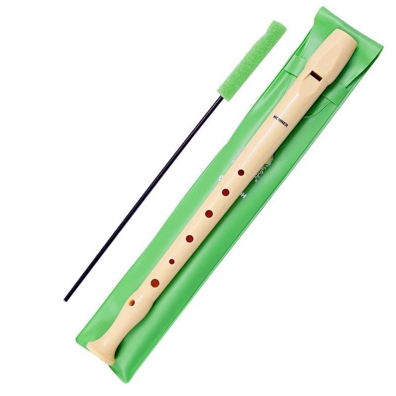 Flauta escolar hohner en una pieza