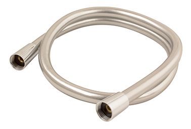 FLEXO DUCHA PVC GRIS 1 METRO CÓNICO