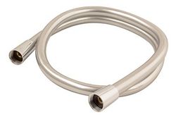 FLEXO DUCHA PVC GRIS 1 METRO CÓNICO