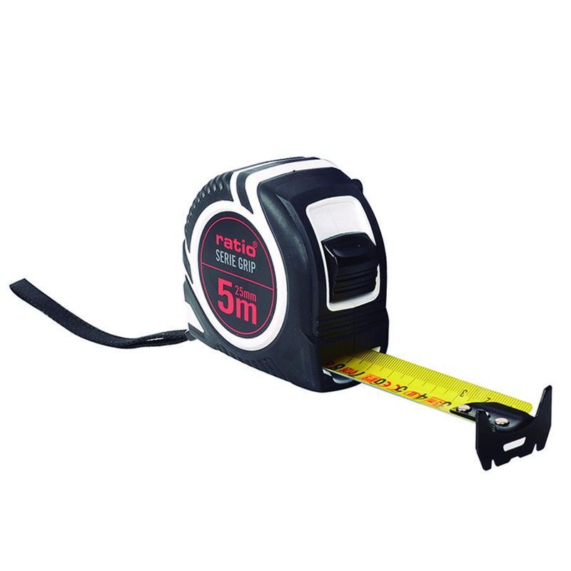 Flexometro Cinta 25/5 M. Grip Ratio