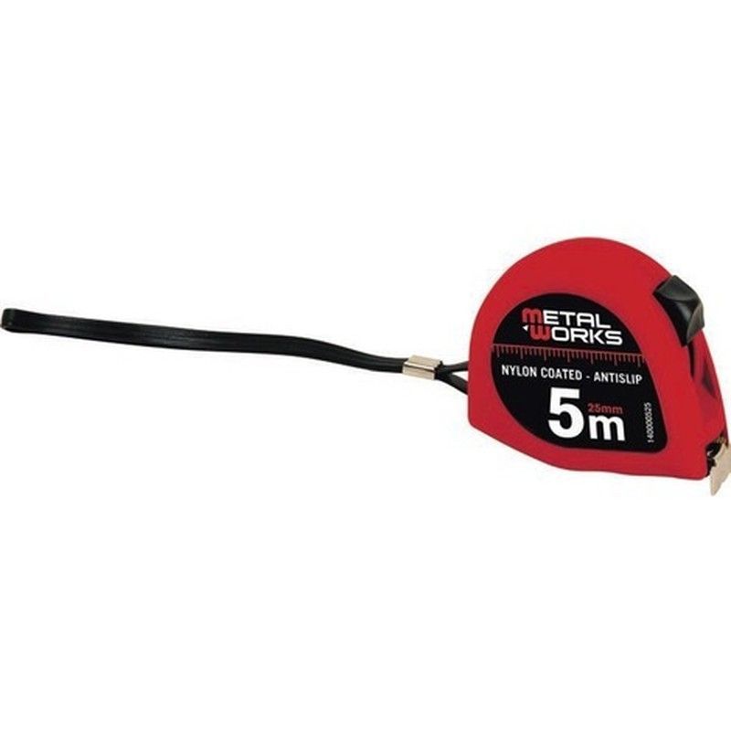 Flexómetro De Nylon De 5 Metros x19 Milimetros de Ancho, Referencia 140000519