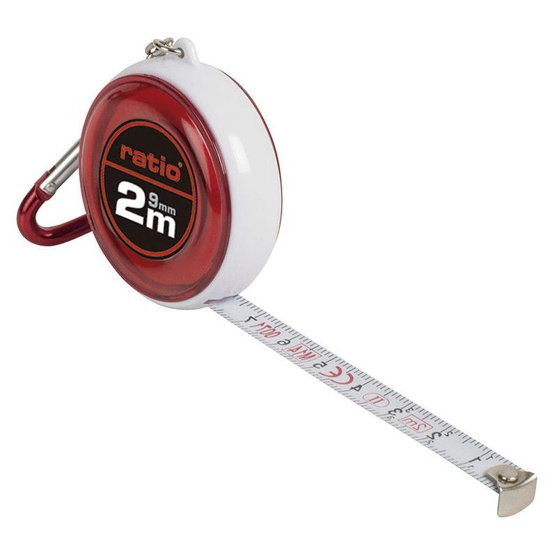 Flexómetro llavero RATIO 5009 Flexometro Llavero Cinta 9/2 Mts.Ratio