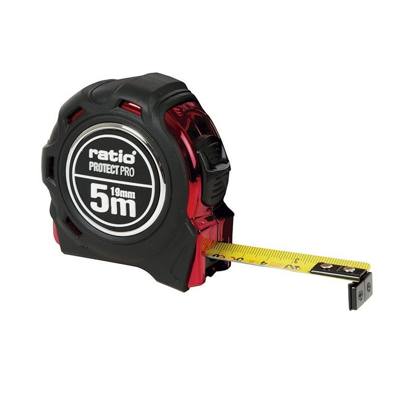 Flexómetro RATIO Protect Pro magnético Flexometro Cinta 19/5Mts.Ratio Magnetico