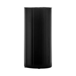 Florero de Vidrio Wyatt Negro, Ø19x40cm