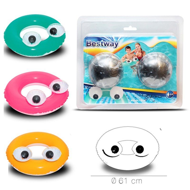 Flotador Hinchable Ojos 610 MM de bestway 36114