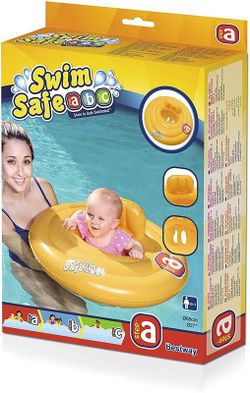 Flotador Inflable Bebé - Aro Triple - Swim Safe ABC