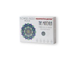 FLOWERS WOOD PUZZLE THE MANDALA