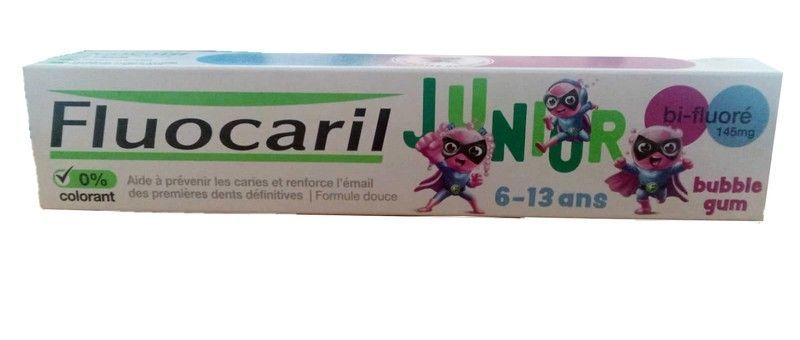 Fluocaril Dentífrico Junior Gel Bubble 75ml