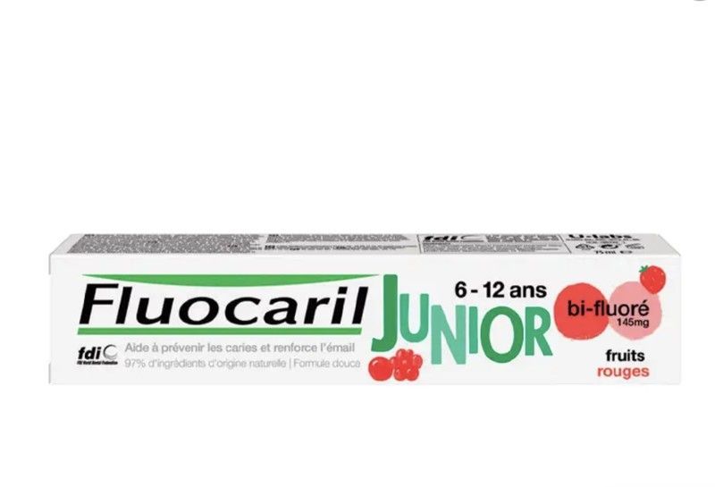 Fluocaril Junior 6-13 Años Gel Frutos Rojos 75ml