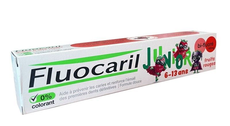 Fluocaril Junior Gel Frutos Rojos 75 ml