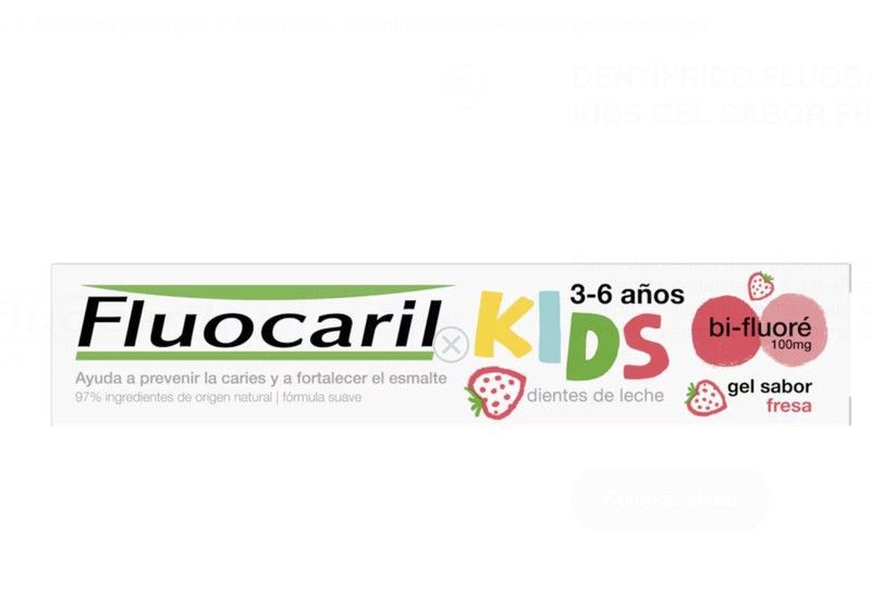 Fluocaril Kids Gel Fresa 50ml
