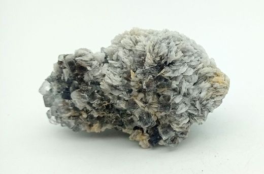 Fluorita transparente con Albita