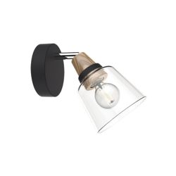 Foco 1L Indigo Negro-Madera 1 X 40W E-14