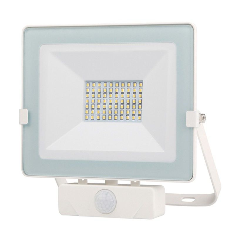 Foco Led Blanco Ip65 C/Sensor 10 W