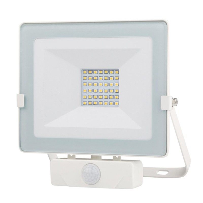 Foco Led Blanco Ip65 C/Sensor 30 W