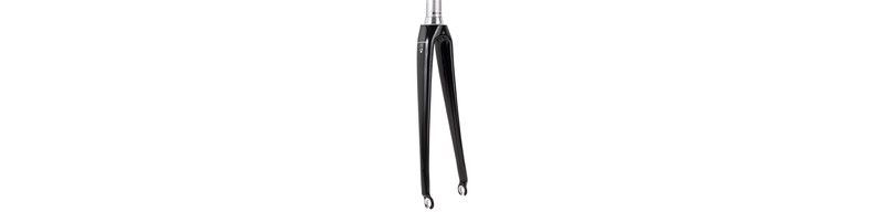 Fork rigid bontrager race e2 carbon 50mm rake black