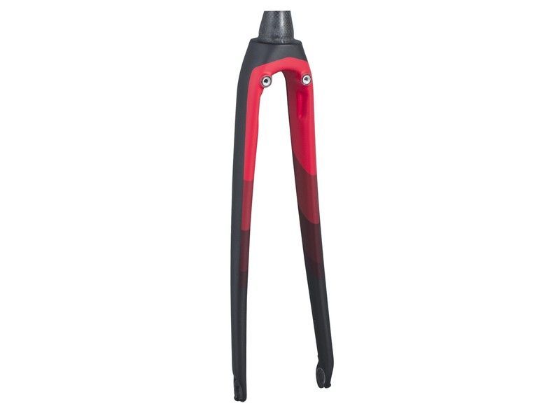 Fork rigid trek domane slr 9/fs, 53 rake 50-54, black/red