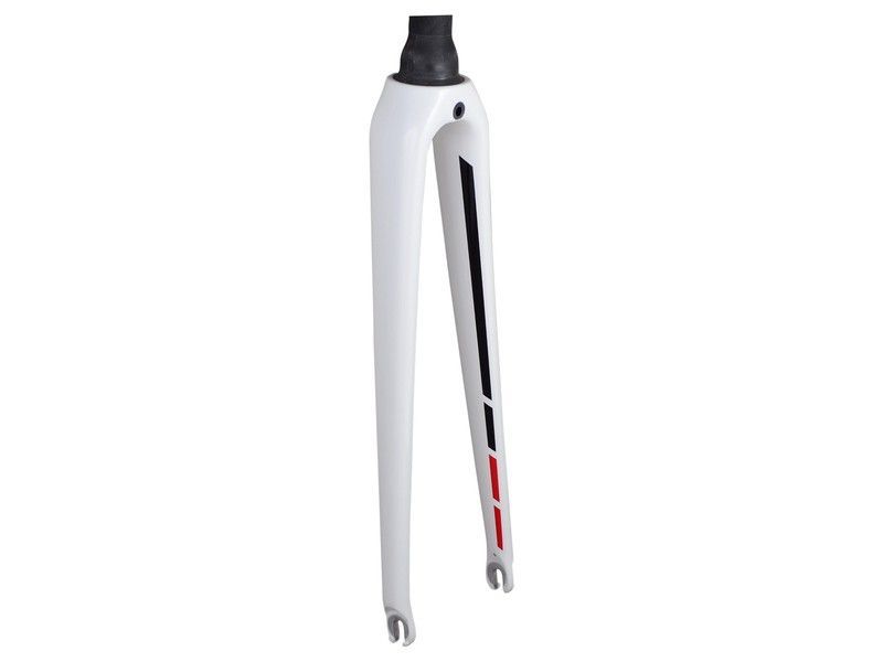 Fork rigid trek emonda sl5 50mm rake white/black