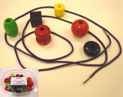 Formas ensartables en madera - UE