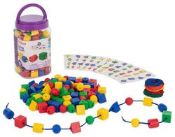 Formas ensartables trenzadas 25 mm. 100 und.