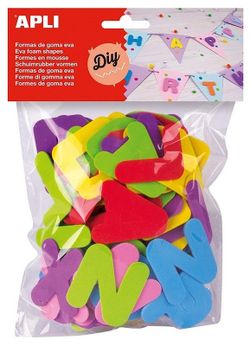 Formas goma eva letras 104 und.