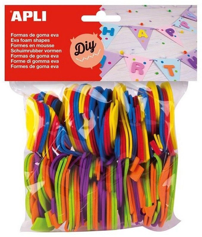 Formas goma eva números 120 und.