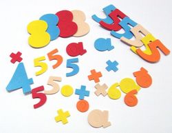 Formas goma eva Números adhesivos - UE