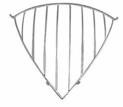 Forrajera esquina para caballos