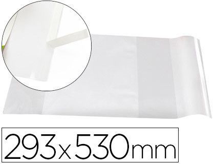 Forralibro Liderpapel Nº29 con Solapa Ajustable Adhesivo 293 X 530 Mm