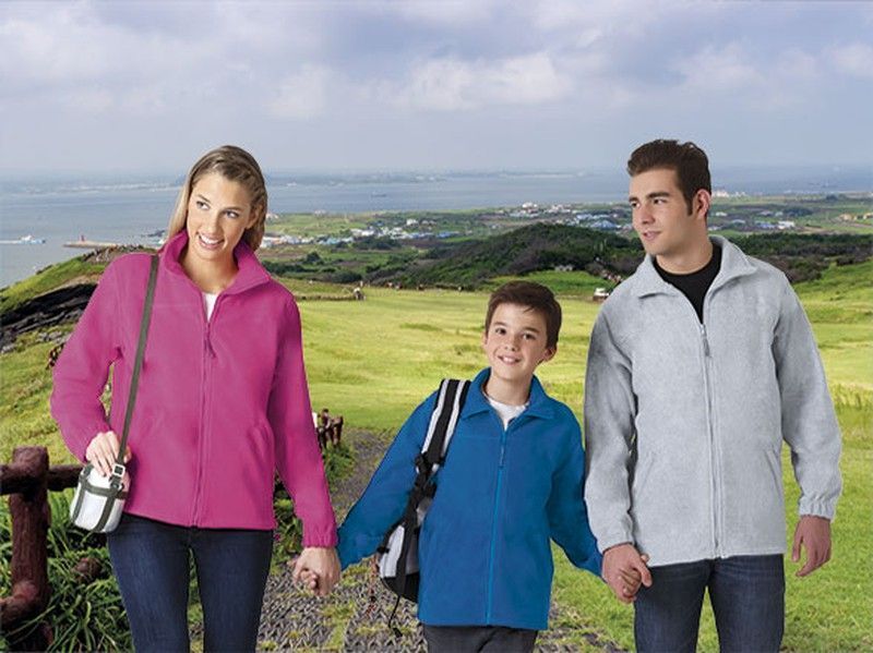 Forro polar de colores con cremallera - DAKOTA