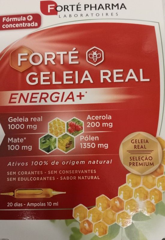 Forte Jalea real energía + 20 ampollas